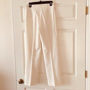 Creamy White Straight Leg Pants